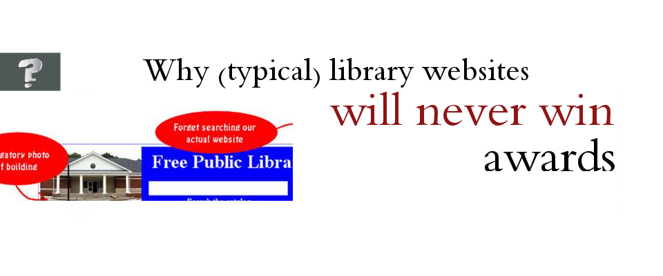 Is your library's website guilty of these?