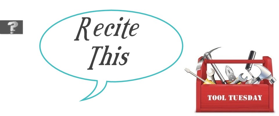 Tool Tuesday: ReciteThis